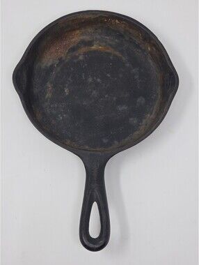 Wagner Ware Sidney O 1053N #3 Cast Iron Skillet  Double Spout